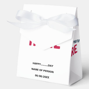 STYLISH MODERN CUSTOMIZABLE WHITE VERIFIED BRANDED FAVOUR BOX