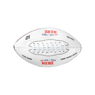STYLISH MODERN CUSTOMIZABLE WHITE VERIFIED BRANDED FOOTBALL