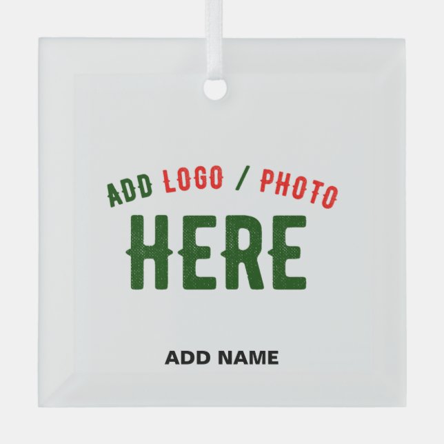STYLISH MODERN CUSTOMIZABLE WHITE VERIFIED BRANDED GLASS TREE DECORATION (Front)