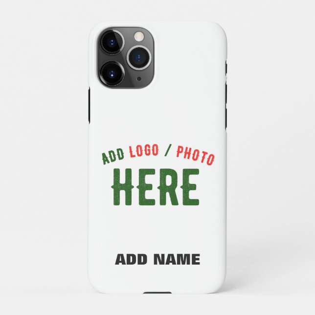 STYLISH MODERN CUSTOMIZABLE WHITE VERIFIED BRANDED iPhone CASE (Back)