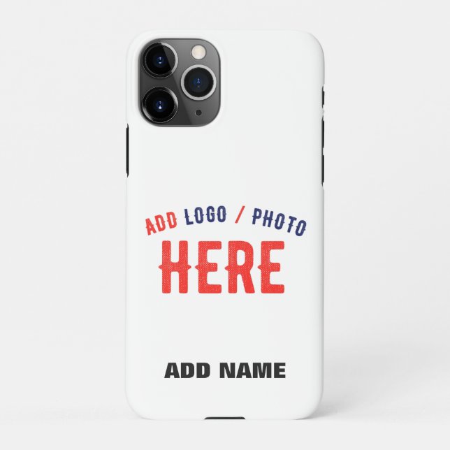 STYLISH MODERN CUSTOMIZABLE WHITE VERIFIED BRANDED iPhone CASE (Back)