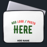 STYLISH MODERN CUSTOMIZABLE WHITE VERIFIED BRANDED LAPTOP SLEEVE<br><div class="desc">THIS IS A DESIGN FITTING FOR EVERYONE.YOU CAN CHANGE, RESIZE OR ADD LOGO, PHOTO, TEXT AND COLOURS THE WAY YOU LIKE.THANK YOU.</div>