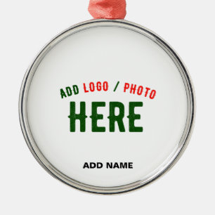 STYLISH MODERN CUSTOMIZABLE WHITE VERIFIED BRANDED METAL ORNAMENT