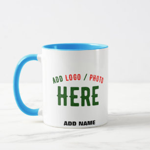 STYLISH MODERN CUSTOMIZABLE WHITE VERIFIED BRANDED MUG