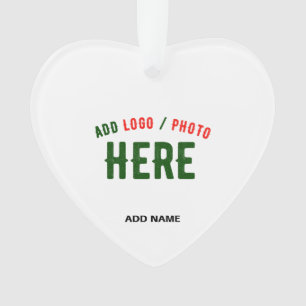 STYLISH MODERN CUSTOMIZABLE WHITE VERIFIED BRANDED ORNAMENT