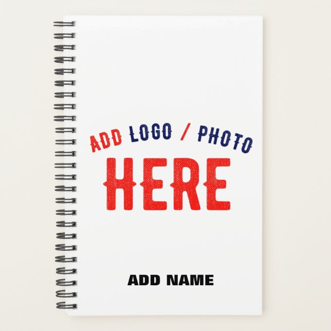 STYLISH MODERN CUSTOMIZABLE WHITE VERIFIED BRANDED PLANNER (Front)