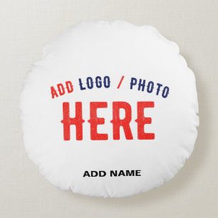 STYLISH MODERN CUSTOMIZABLE WHITE VERIFIED BRANDED ROUND CUSHION