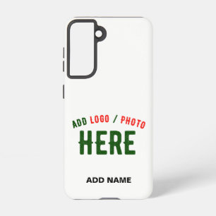 STYLISH MODERN CUSTOMIZABLE WHITE VERIFIED BRANDED SAMSUNG GALAXY CASE