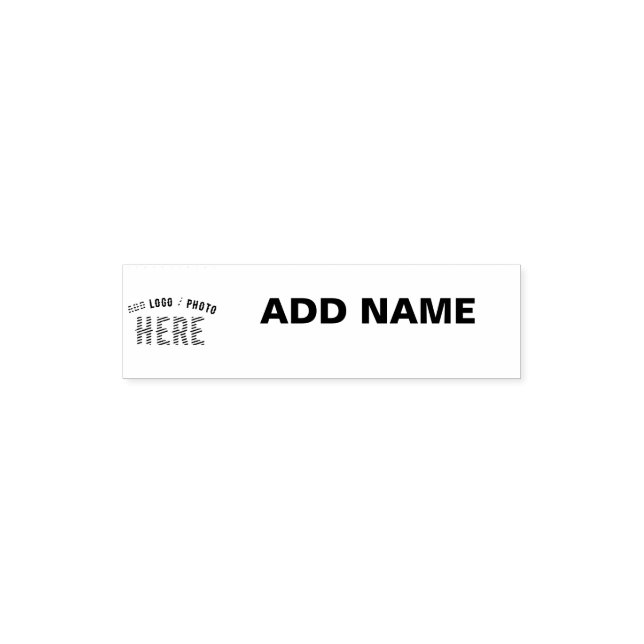 STYLISH MODERN CUSTOMIZABLE WHITE VERIFIED BRANDED SELF-INKING STAMP (Design)