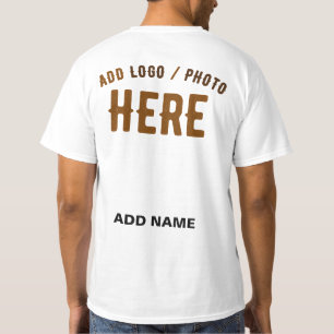 STYLISH MODERN CUSTOMIZABLE WHITE VERIFIED BRANDED T-Shirt