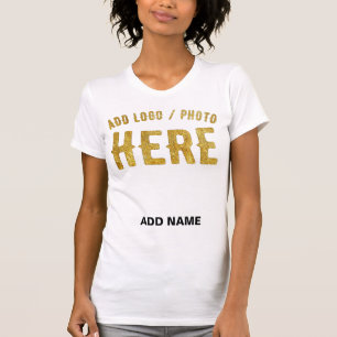 STYLISH MODERN CUSTOMIZABLE WHITE VERIFIED BRANDED T-Shirt