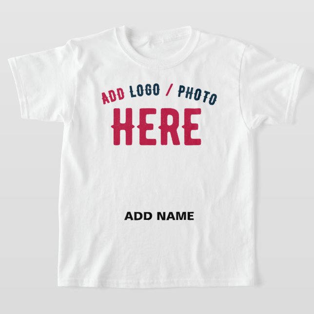 STYLISH MODERN CUSTOMIZABLE WHITE VERIFIED BRANDED T-Shirt (Laydown)