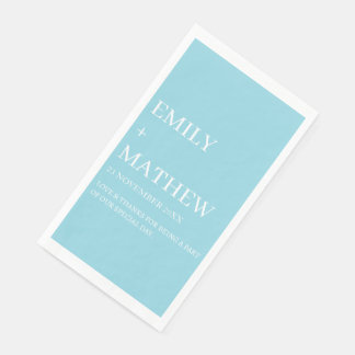 STYLISH MODERN CUSTOMIZED ELEGANT CLASSIC WEDDING  NAPKIN