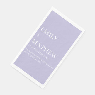 STYLISH MODERN CUSTOMIZED ELEGANT CLASSIC WEDDING  NAPKIN