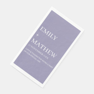 STYLISH MODERN CUSTOMIZED ELEGANT CLASSIC WEDDING  NAPKIN