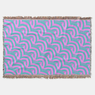 stylish modern elegant chevrons throw blanket