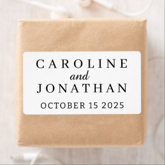 STYLISH MODERN ELEGANT CUSTOMIZED NAME WEDDING 