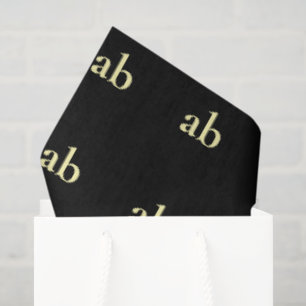 STYLISH MODERN MINIMAL CUSTOMIZED NAME YOUR LOGO TISSUE PAPER