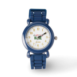 STYLISH MODERN NAVY BLUE UNIQUE VERIFIED BRANDED WATCH