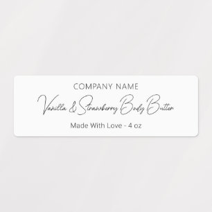 Stylish Modern Typography Script Beauty Product