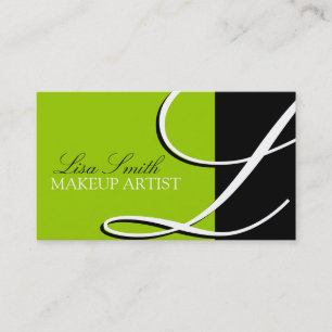 Stylish Monogram Business Cards