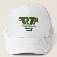 Stylish Monogram Initial Camp Bach Green