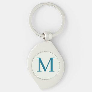 Stylish monogram key ring