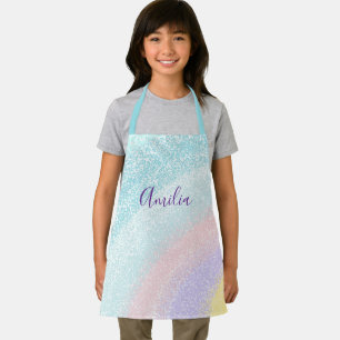 Stylish Monogram kids Apron