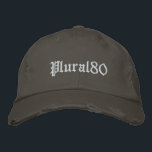 Stylish monogrammed  embroidered hat<br><div class="desc">Stylish monogrammed embroidered baseball cap.</div>
