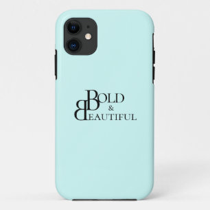 Stylish Monogrammed Lettering Design iPhone 11 Case