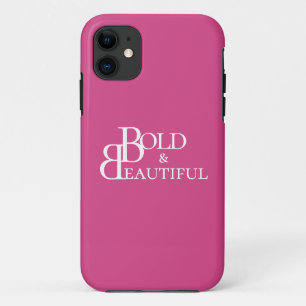 Stylish Monogrammed Lettering Design iPhone 11 Case