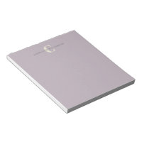Stylish Monogrammed Name Chic Dusty Lilac