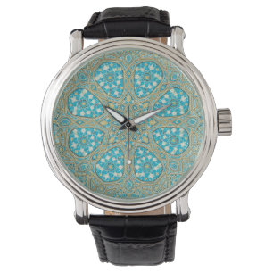 stylish mosaic dome watch