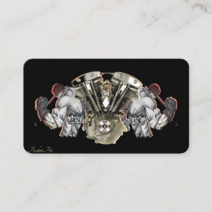 Stylish Motorcycle Business Card
