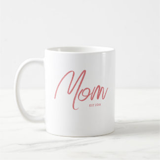 Stylish Mum Established Year Coffee Mug