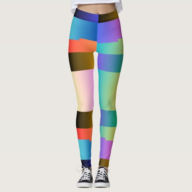 Stylish Mum's Onyx Comfort Leggings (Front)