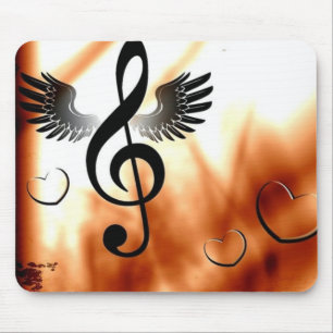 Stylish Music Design Mousepad