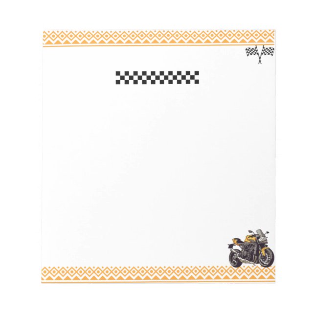 Stylish Notepad. Modern notepads. Template notepad (Front)