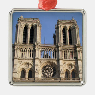 Stylish Ornament with Notre Dame de Paris