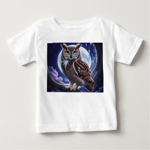 Stylish Owl Design – Perfect for Nature Lovers Baby T-Shirt