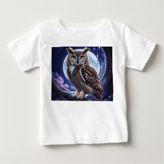 Stylish Owl Design – Perfect for Nature Lovers Baby T-Shirt