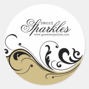 Stylish Packaging Stickers