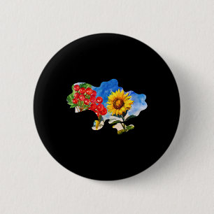 Stylish Patriotic Flowers Symbols Flowers Trends F 6 Cm Round Badge
