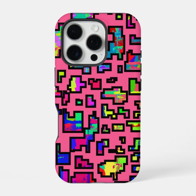 Stylish Pattern Design iPhone Case (Back)