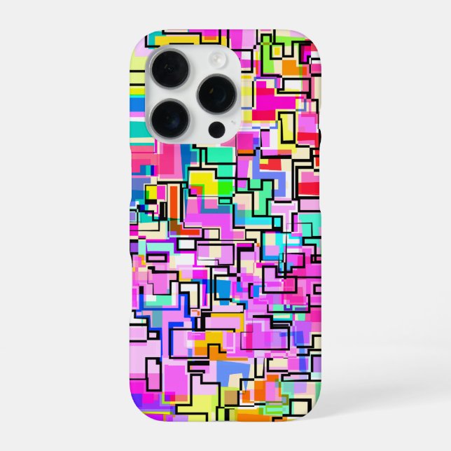 Stylish Pattern Design iPhone Case (Back)