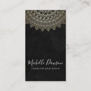 Stylish Pattern Vintage Business Card