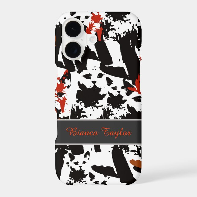 stylish & personalised cat pattern (Back)