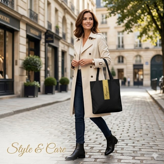 Stylish Personalised Name Custom Carry Tote Bag (Stylish Personalized Name Custom Carry Tote Bag)