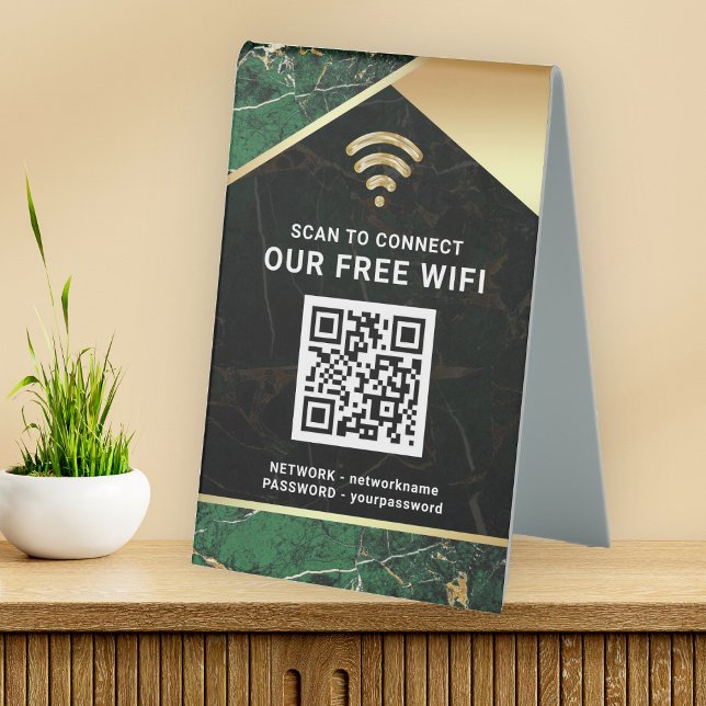 Stylish Personalised QR Code Wifi Network Password (Creator Uploaded)