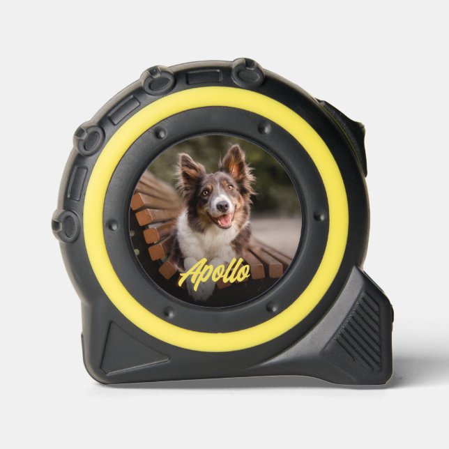 Stylish Pet Photo and Name 1 (Front)